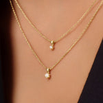 Gold Diamond Necklaces