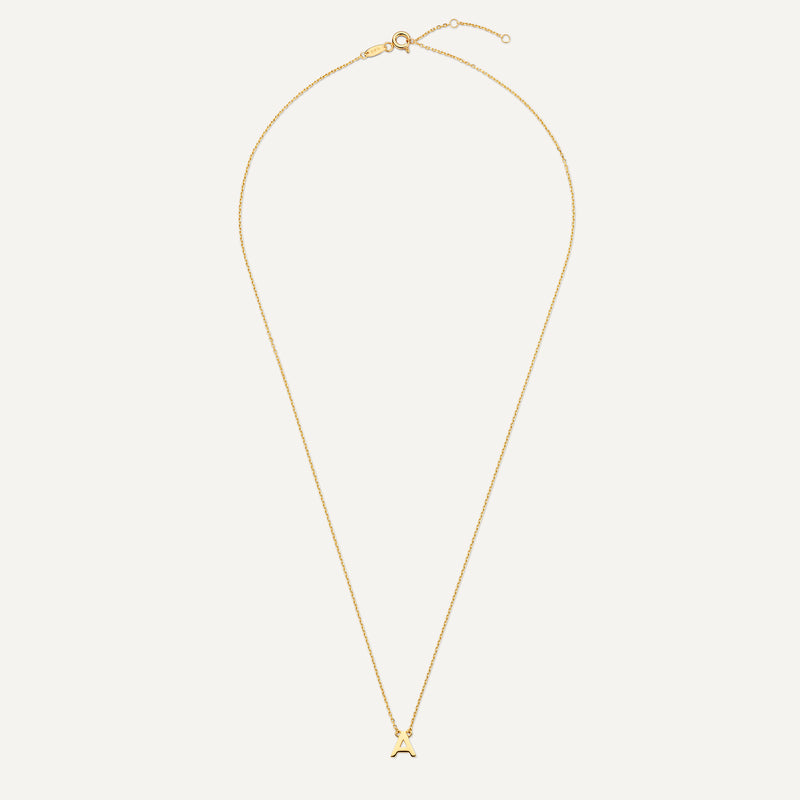 Essential Initial Letter Necklace