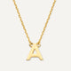 Essential Initial Letter Necklace