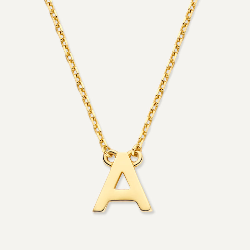 Essential Initial Letter Necklace