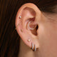 Cartilage Hoops Piercing Set (9mm)