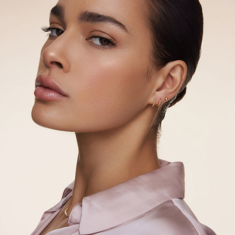 Twisted Essentials Huggie Hoops Stacking Set