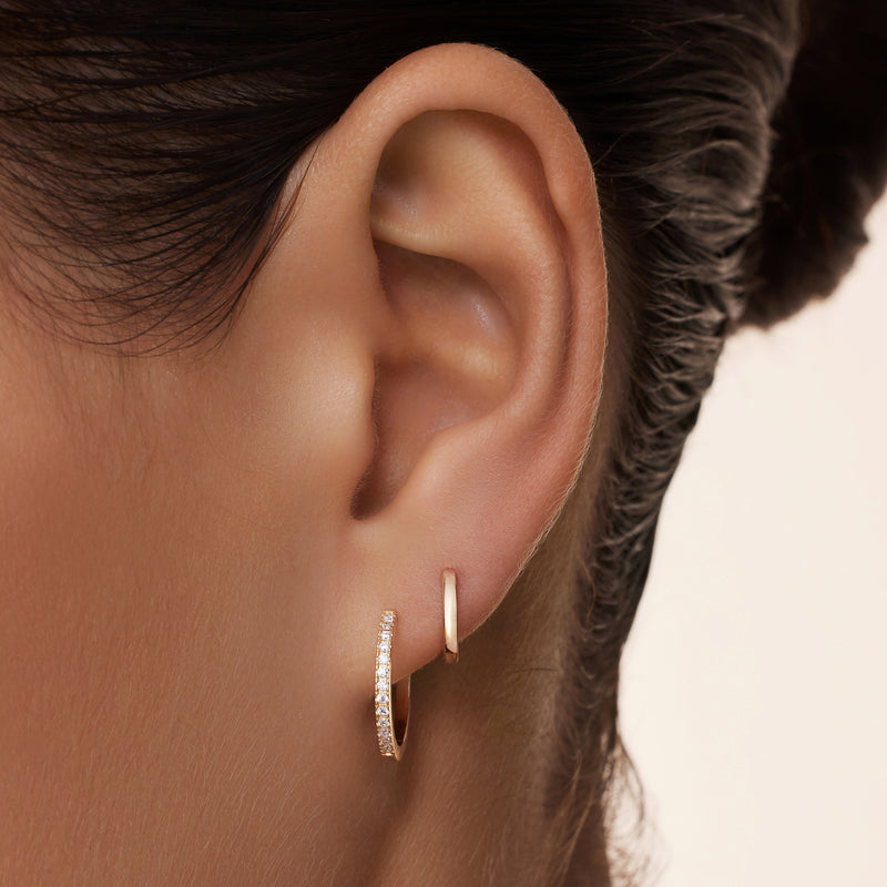 Twisted Essentials Huggie Hoops Stacking Set