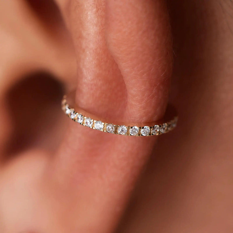 Manchette d'Oreille Eternity Zircon
