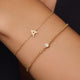 Essential Initial Letter Bracelet