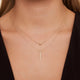 Vertical Bar Pendant Necklace