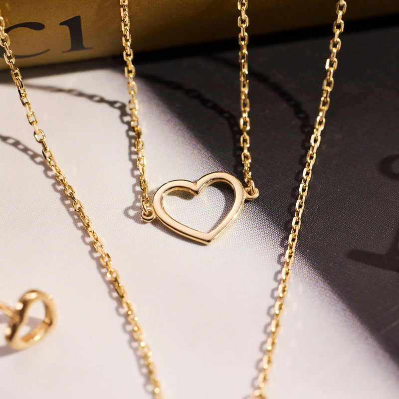 Offenes Herz Armband