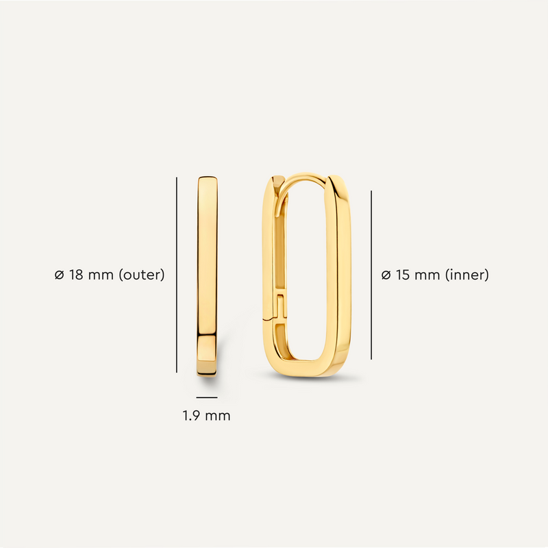 Créoles Moyennes U (18 mm)