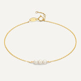 Threaded Pearl Bracelet