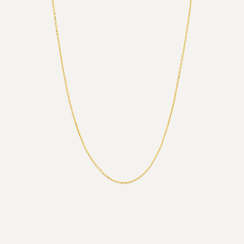 14 Karat Gold Essential Link Chain Necklace