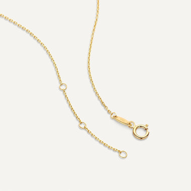 14 Karat Gold Open Heart Pendant Necklace - 7