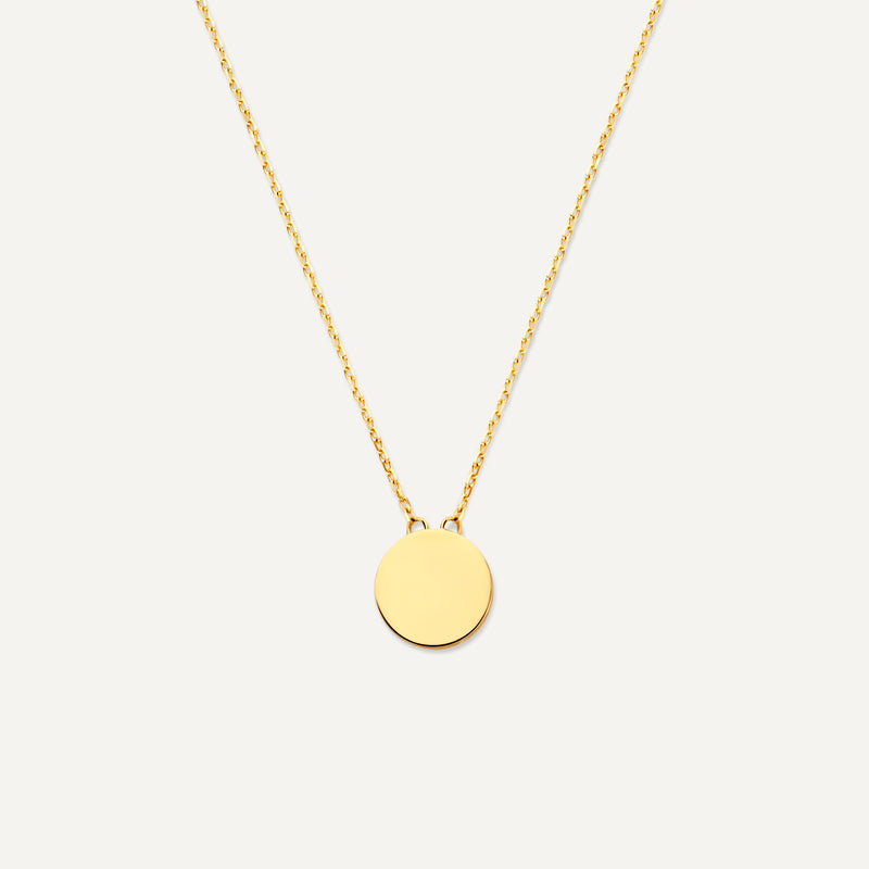 Coin Pendant Necklace
