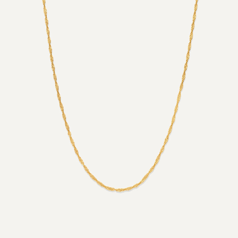 Dunne Gedraaide Koordketting