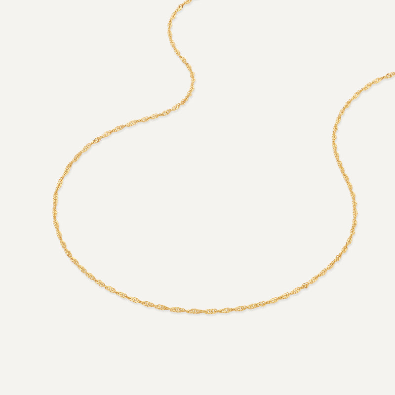 Dunne Gedraaide Koordketting