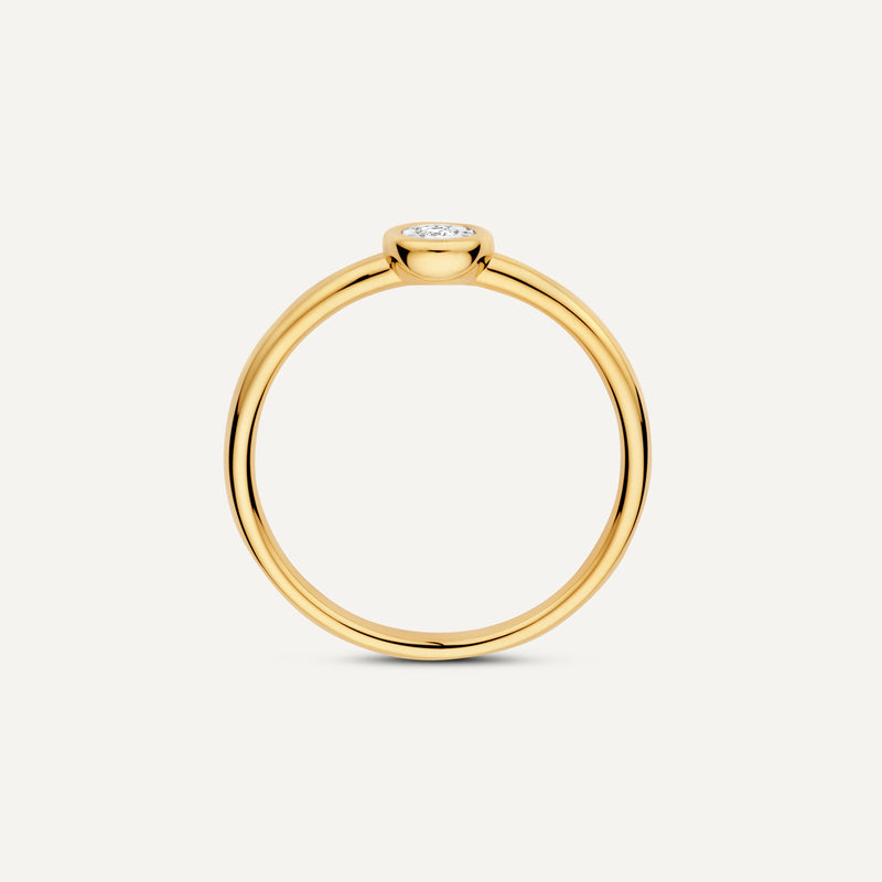 Illusion Set Diamant Ring (0.03 ct)