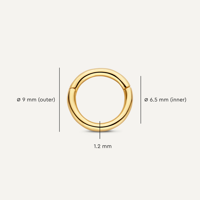 Essential Cartilage Hoop Piercing (9mm)