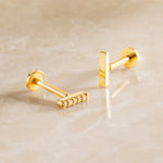 Gouden Piercings