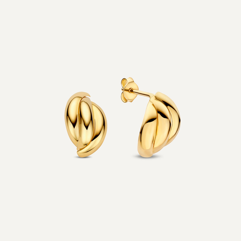 Waves Hoop Earrings