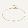 585er Gold Essentielles Initialen-Armband - 1
