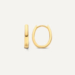 Oval Avsmalnande Liten Creol (15 mm)