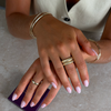 585er Gold Breiter Charlotte Ring - 5