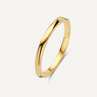 14 Karat Guld Rope Stabelring - 1