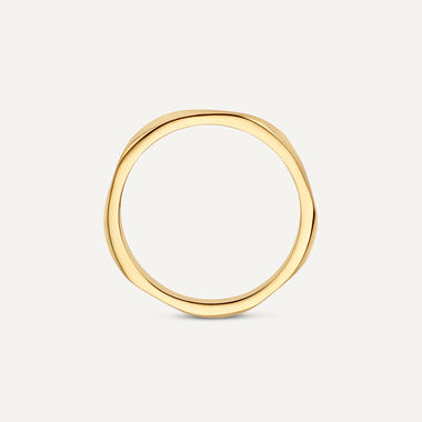 14 Karat Guld Rope Stabelring - 7