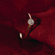 Diamond Halo Ring (0.05 ct)