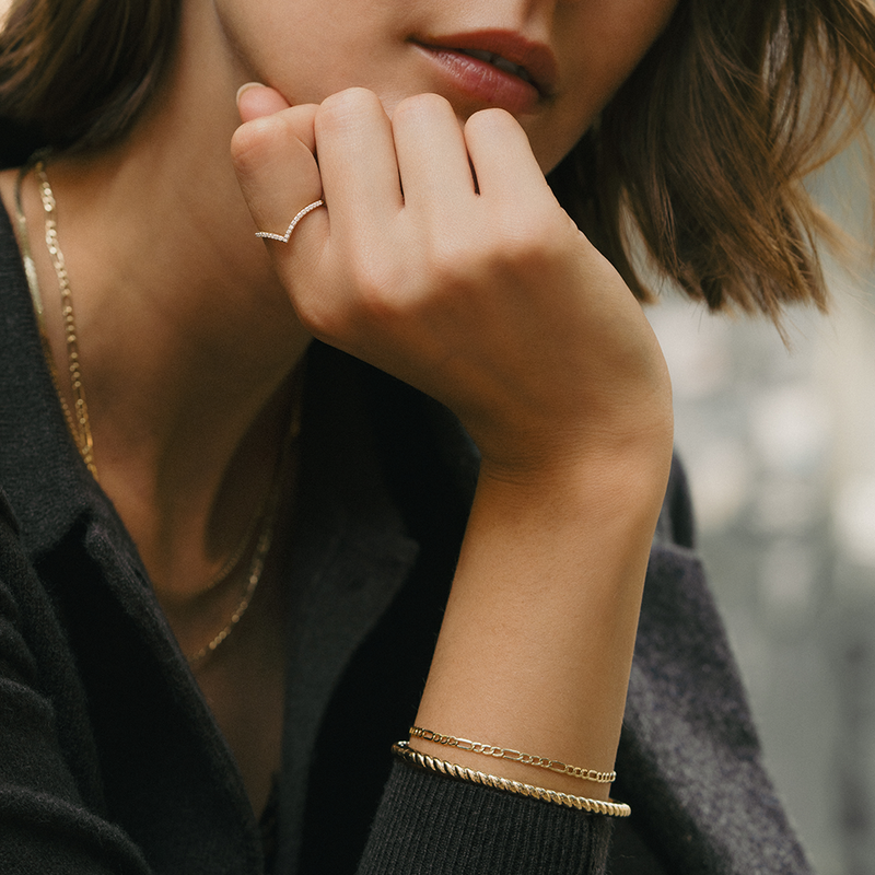 Figaro Schakelarmband