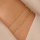 Dünnes Figaro Kettenarmband