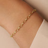14 Karaat Goud Anker Set - 2