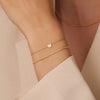 585er Gold Box Kettenarmband - 3