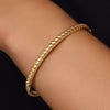 14 Karat Gold Twisted Bangle - 2