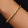 14 Karat Gold Twisted Bangle - 3