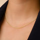 Slim Curb Chain Necklace
