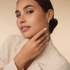 585er Gold Zirkonia Duo Ring - 7