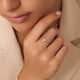 Zirkonia Duo Ring