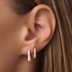 Kleine U Hoops (15mm)