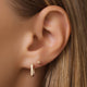 Huggie U Hoops (12mm)