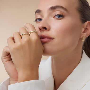 14 Karat Gold Charlotte Ring - 9