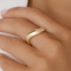 Wave Dome Ring
