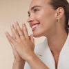 14 Karat Gold Paperclip Chain Ring - 7