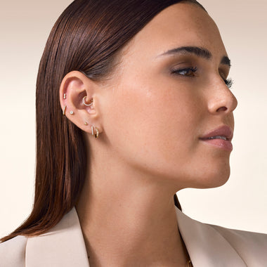14 Karaat Goud Druppel Piercing - 3