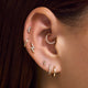 Diamant Bolletjes Cluster Piercing (0.02 ct)