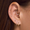 14 Karat Gold Sphere Piercing - 2