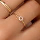 Diamond Open Halo Ring (0.05 ct)