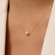 Pavé Cubic Zirconia Heart Pendant Necklace