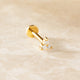 Mini Diamant Lotus Piercing (0.02 ct)
