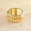 585er Gold Breiter Charlotte Ring - 6