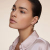 585er Gold Gedrehter Ear Cuff - 7